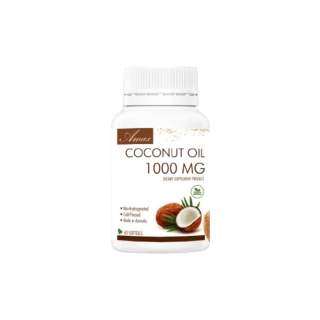 [ของดีที่ถูกกว่า] Amax Coconut Oil 1000mg(30/60แคปซูล)ใหม่มาแรงจากออสเตรเลีย