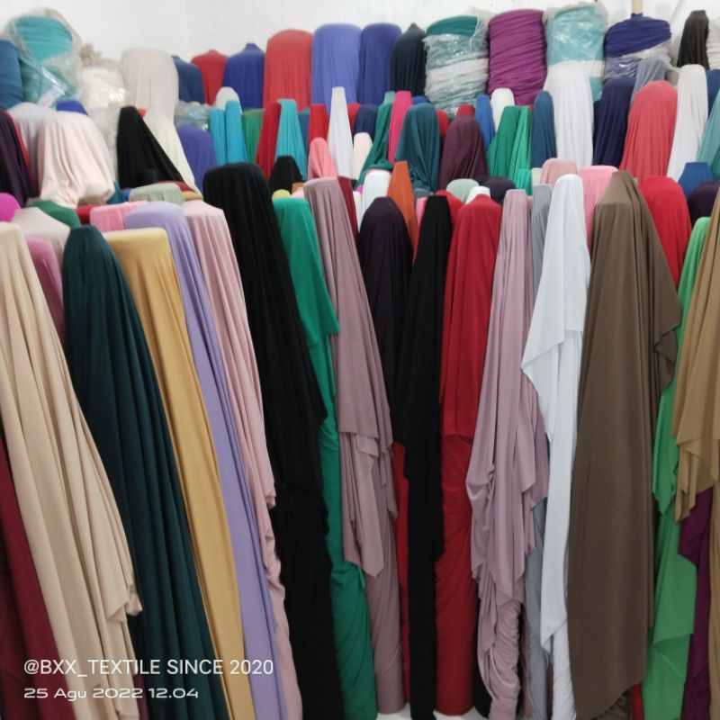 ราคา/0.5 M / PREMIUM ITY JERSEY FABRIC / PREMIUM KOREAN JERSEY FABRIC / PREMIUM THICK JERSEY MATERIA