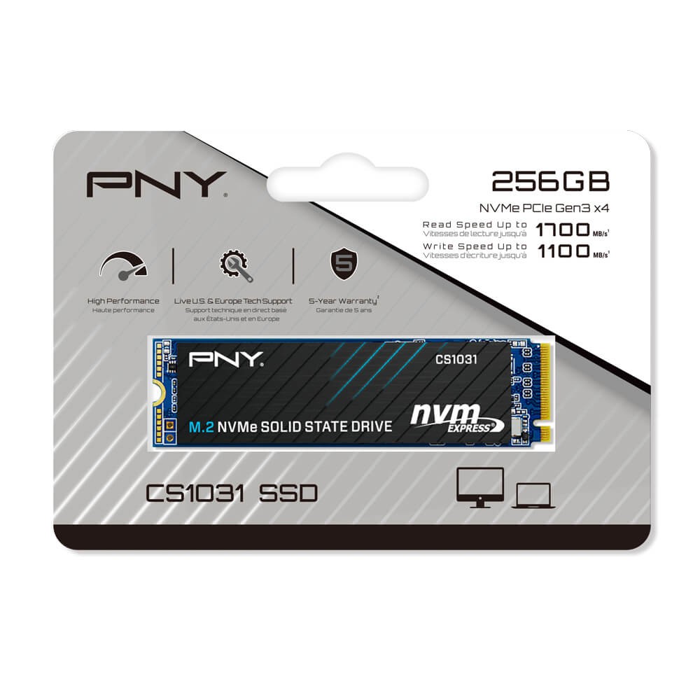 Pny Cs1031 Ssd 256 Gb M 2 Nvme Pcie Gen 3x4 ลดเหล อ 1 490