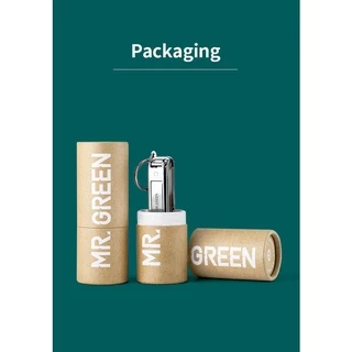 MR.GREENคีมตัดเล็บอเนกประสงค์ สแตนเลสหกฟังก์ชั่นตะไบเล็บที่เปิดขวดกรรไกรขนาดเล็กกรรไกรตัดเล็บ