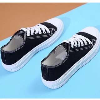 (S-1038)พร้อมส่งในไทย 🚚 รองเท้าผ้าใบ ผู้หญิง ผู้ชาย 36-44 👟รองเท้าแฟชั่น สวมใส่สบาย