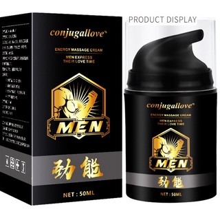 ครีมนวดเพิ่มขนาดน้องชายสำหรับสุภาพบุรุษ CONJUGALLOVE CREAM FOR MEN 50ml (ของแท้) ช่วยเพิ่มขนาดได้จริง (มีวิธีนวดให้)