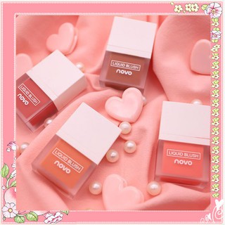 novo juice liquid blush โนโว ลิควิด บลัชออนน้ำ บลัชออนเนื้อครีม ปัดแก้มแบบน้ำ【❤พร้อมส่ง】