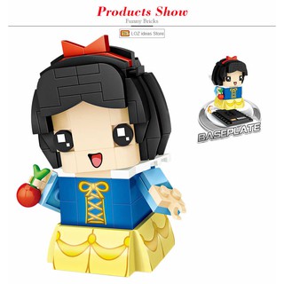 ตัวต่อ ของเล่น เลโก้ ชุด  Cartoon  -  Snow White  จำนวน 159  ชิ้น