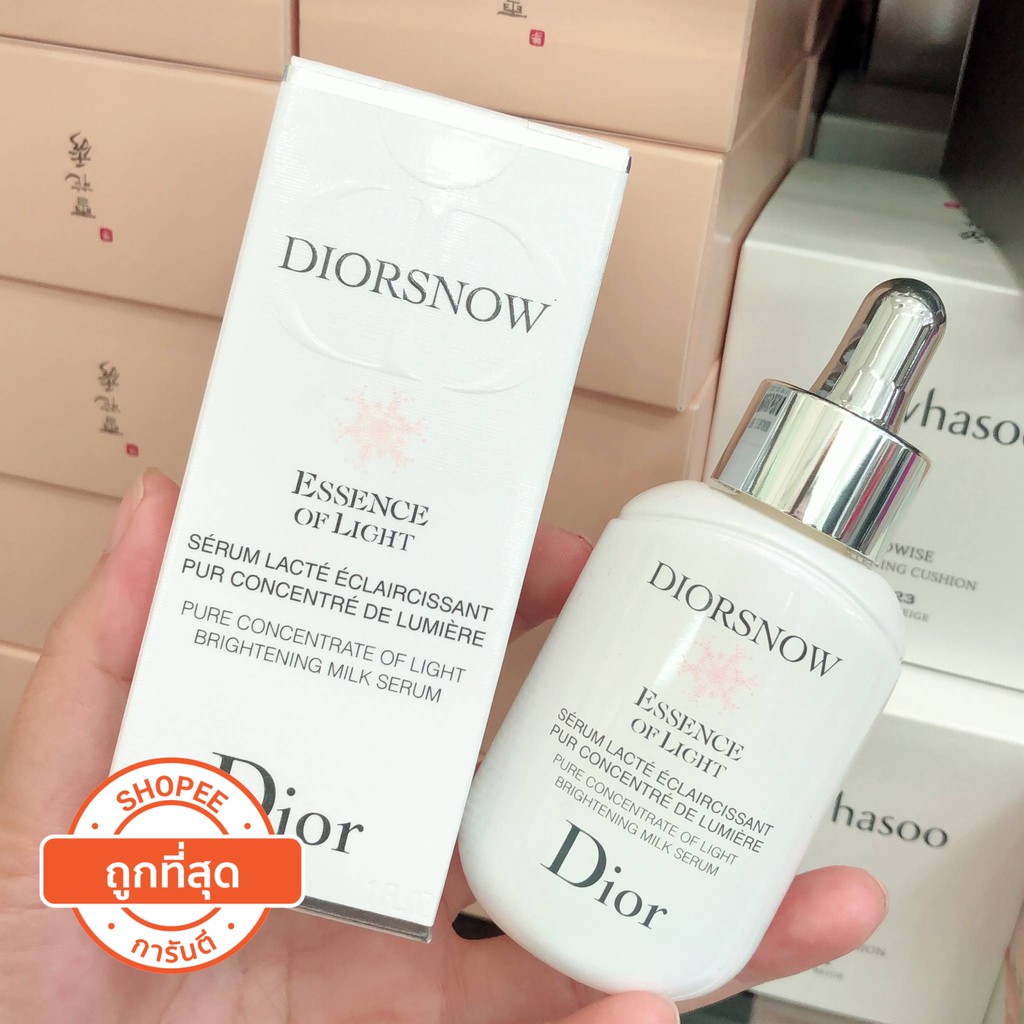 diorsnow essence of light brightening milk serum review