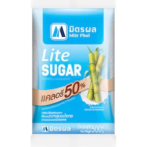 Mitr Phol Lite Sugar Sweetener 500g.X 2 ถุง