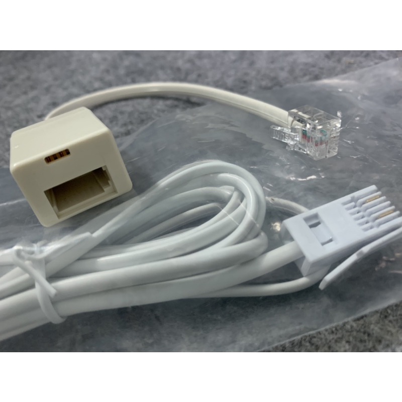 สายแฟกซ์สำหรับเครื่องปริ้นมัลติฟังชั่น Printer Laser Multifunction Fax Cable
