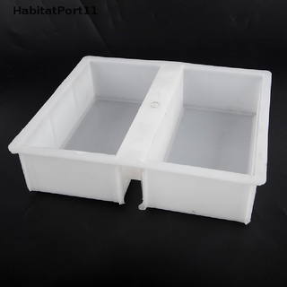 Habitatport แม่พิมพ์หินอิฐ สําหรับทําอิฐ ปูนซีเมนต์ ตกแต่งสวน DIY