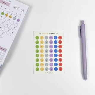 สติกเกอร์ Emoji Sticker 😀 ไอคอนน่ารัก สติ๊กเกอร์ แต่งแพลนเนอร์ ของแถม ของจีบลูกค้า mimisplan