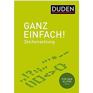 Ganz einfach! Zeichensetzung    : 9783411743537 (นำเข้าของแท้100%)