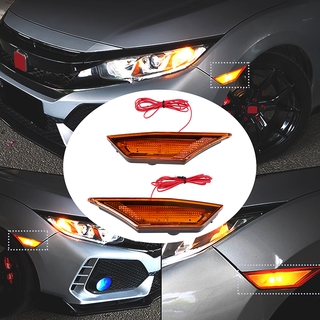 ขายดี หลอดไฟหรี่ข้างรถยนต์ LED สําหรับ Honda Civic Sedan Cope Hatchback 2016-2023 1 คู่