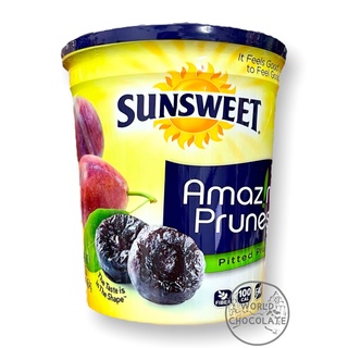 ลูกพรุนซันสวีท SUNSWEET ไม่มีเม็ด กระปุกเหลือง(หวานน้อย)