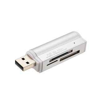 เครื่องอ่านการ์ด Usb 2 . 0 Mini Sd / Sd / Tf / Ms Duo / Micro Ms ( M2 ) / Ms