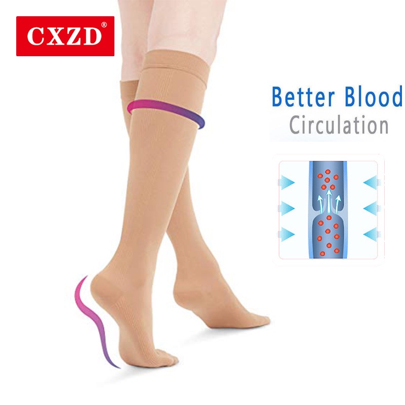 Cxzd ถุงเท้าทางการแพทย์ บีบอัด ระดับความดัน น่องทางการแพทย์ ถุงเท้า ซีด ไป เส้นเลือดขอด เส้นเลือดขอด เส้นเลือดขอด กลางน่อง บาง ถุงเท้า
