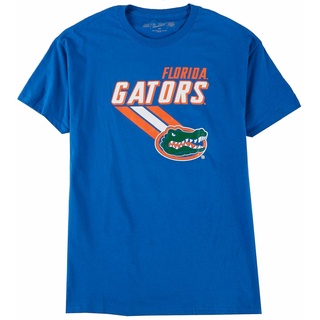 เสื้อยืดโอเวอร์ไซส์เสื้อยืด พิมพ์ลายโลโก้ Florida Gators ทรงสลิมฟิต สําหรับผู้ชายS-3XL