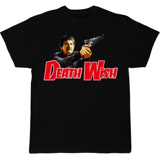 [S-5XL] เสื้อยืด พิมพ์ลาย Death Wish Charles Bronson 70S สไตล์คลาสสิก สําหรับคู่รัก