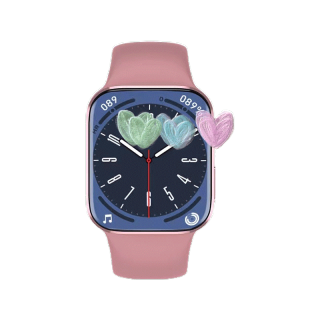 Smart Watch HW8MAX นาฬิกาสุขภาพ โทรออก รับสายได้ นับก้าว วัดหัวใจ วัดความดัน แจ้งเตือนไทย เปลี่ยนรูปได้ ปุ่มข้างหมุนได้