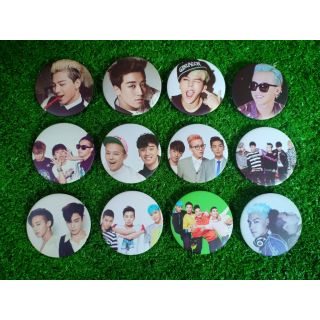 เข็มกลัด bigbang เข็มกลัดพิมพ์ลาย เลือกลายได้ สินค้าพร้อมส่งจากไทย