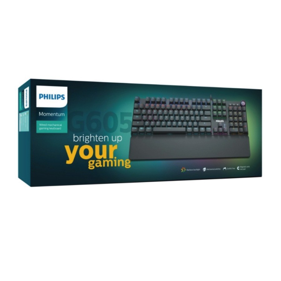 คีย์บอร์ด Philips SPK8605 Mechanical Gaming Keyboard