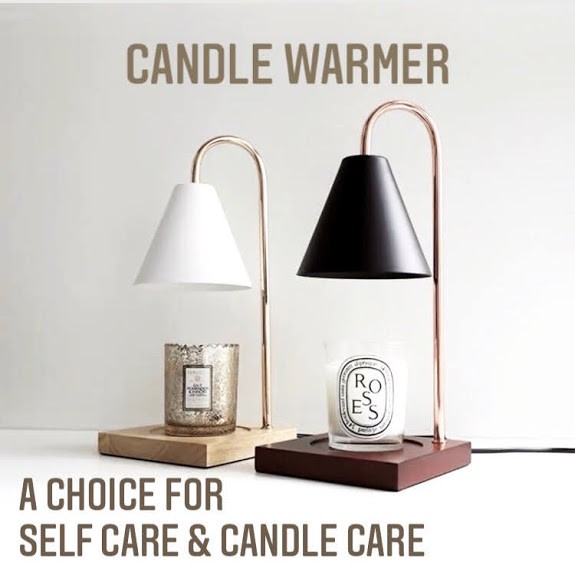 Candle Warmer โคมไฟอุ่นเทียนหอม ฐานไม้มินิมอล พร้อมส่ง