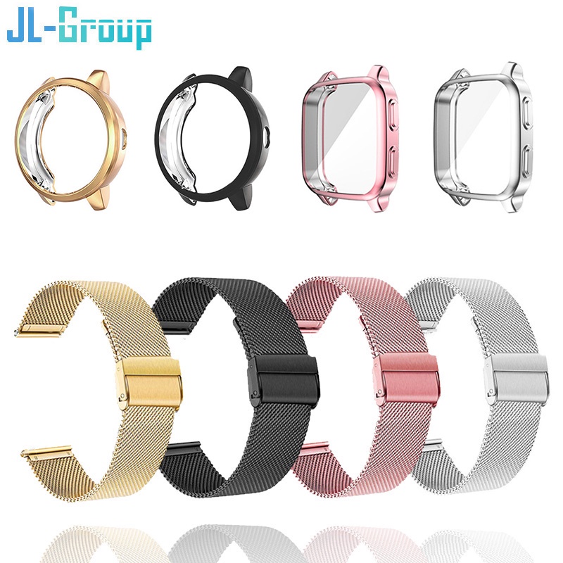 Camera Garmin Vivoactive 3 4 4S Strap With Case TPU Screen Protector