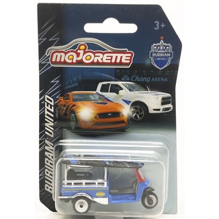 Majorette Tuk Tuk Collection - Buriram United - Blue Color /scale 1/47 (3 inches) in Package