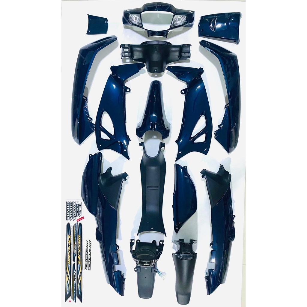 ชุดสีดรีม 125 Dream 125 *แถมฟรีสติ๊กเกอร์ ตามชุดสี*(รุ่นกุญแจธรรมดา หรือแบบนิรภัยเลือกได้เลย)15 ชิ้น