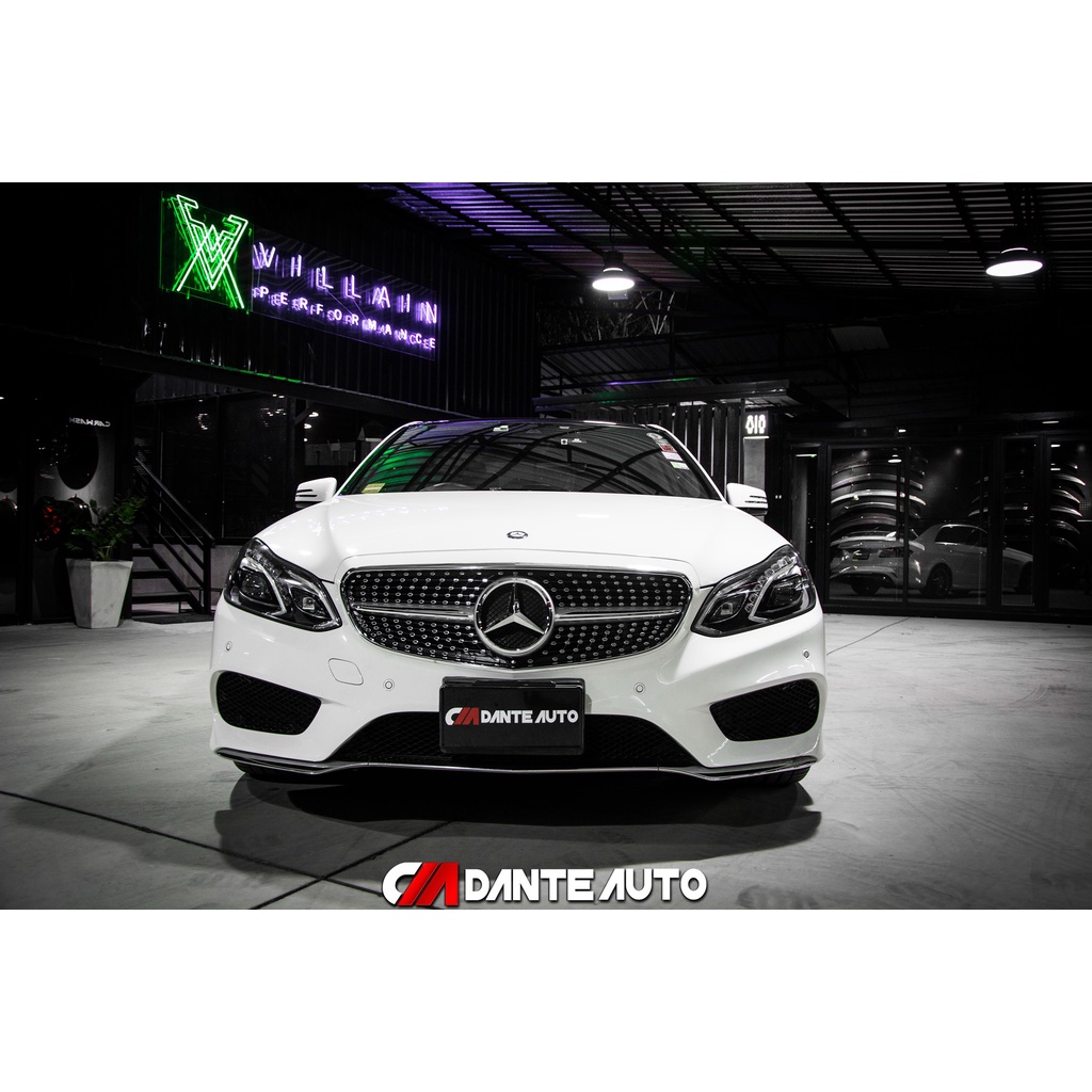 กระจังหน้าBenz รุ่นE รหัสW212 (Facelift) ทรงไดม่อน-ก้านเงิน