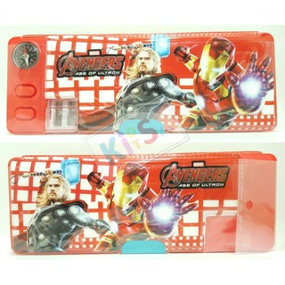 กล่องดินสอ2ชั้น ลายการ์ตูน Avengers