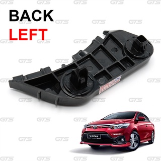 พลาสติก ยึดกันชนหลัง ขายึดกันชนหลัง อันเล็ก สีดำด้าน สำหรับ Toyota Vios Belta Sedan Gen3rd ปี 2013-2016