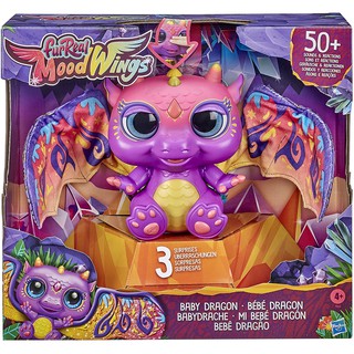 furReal Moodwings Baby Dragon Interactive Pet Toy, 50+ Sounds &amp; Reactions, Ages 4 and Up