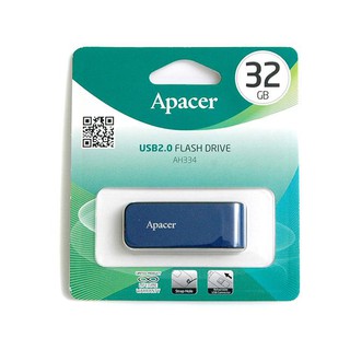 16GB "Apacer" (AH334) Blue สินค้าพร้อมส่ง