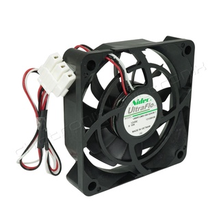 พัดลม พัดลมระบายความร้อน อะไหล่ตู้เย็น Fan 2.5 นิ้ว 12V 0.10A ยี่ห้อ Nidec รุ่น U66R12MS1AB-52K09