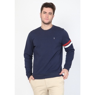 Skelly เสื้อสเวตเตอร์ สีกรมท่า Guardian Court Pullover Navy เสื้อสเวตเตอร์เท่ๆ เสื้อสเวตเตอร์ลำลอง