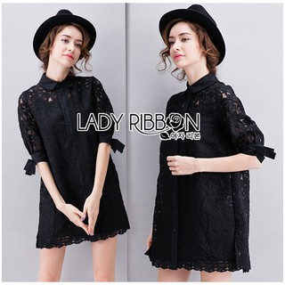 Lace Shirt Dress