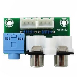 อะแดปเตอร์บอร์ดขยายเสียง พร้อมซ็อกเก็ต 3.5 Xh 3p Xh - M 152 ไม่มีสายสัญญาณครับ