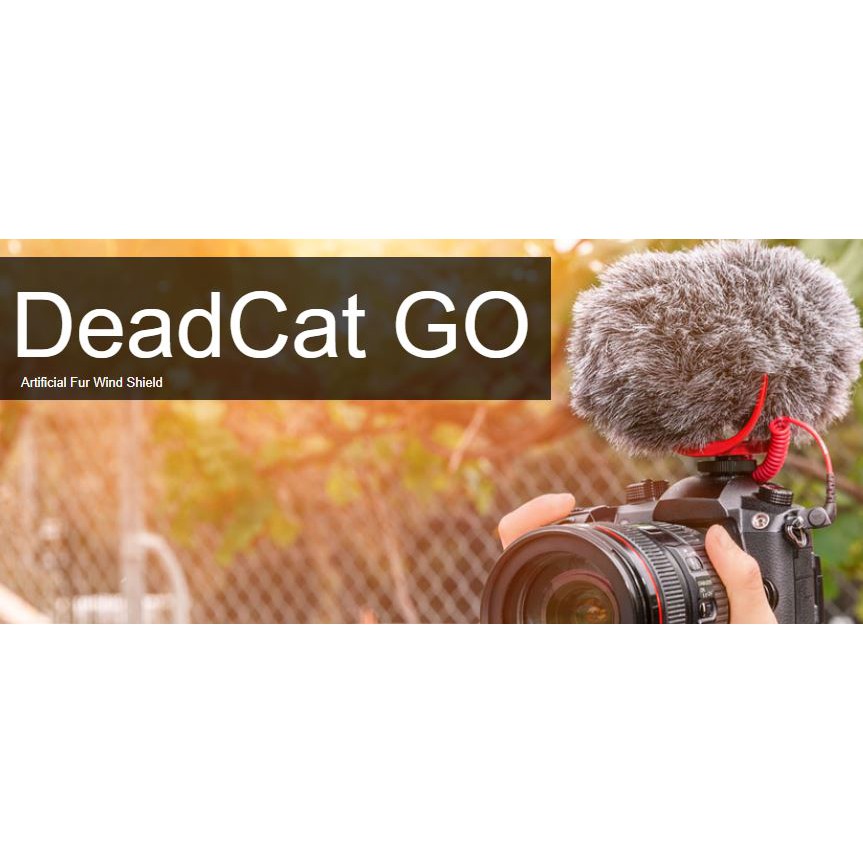 RODE DEADCAT GO ขนแมวกันลม สำหรับ RODE VIDEO MIC GO