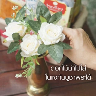 สังฆทานชุดเพิ่มพูนสุข 2 (ถุงทอง-เงิน) by บุญรักษา | ชุดถวายพระ เครื่องไทยธรรม งานบวช งานแต่ง
