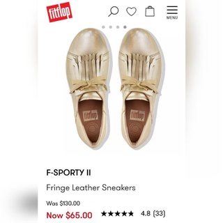 📌ส่งต่อ 💥Fitflop Gold Iridescent💥