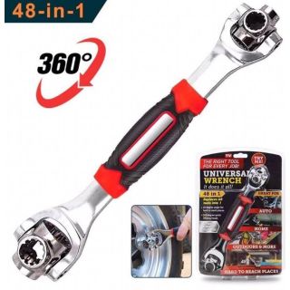 ประแจอเนกประสงค์ Universal Wrench 48 in 1 รวมขนาดยอดนิยมจบงานได้ในด้ามเดียว ราคา 280 บาท