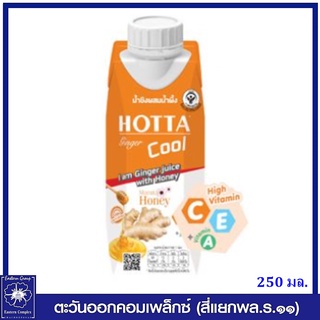 ใหม่  ฮอทต้า จินเจอร์ คูล น้ำขิงผสมน้ำผึ้ง พร้อมดื่ม 250 มล.3017