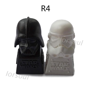 IOR* Customized OEM R4 Profile Resin Keycap Keyboard RGB Backlit Keycap Doll Toys Cap