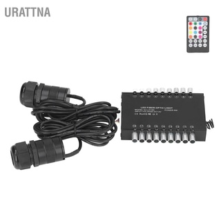 Urattna ไฟเบอร์ออปติก Led บลูทูธ App 18 หลุม Rgbw ปลั๊ก Eu สําหรับ Ktv บาร์ ปาร์ตี้ 100‐240V