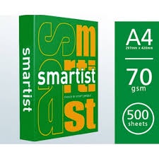 กระดาษพิมพ์ SMARTIST A4 70 GSM