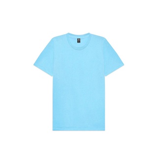 nibbana เสื้อยืดคอกลมเด็ก สีฟ้าอ่อน