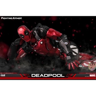 Sentinel FIGHTING ARMOR DEADPOOL Figma รุ่นประกอบ ของเล่นโมเดล