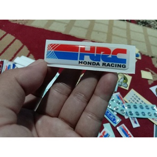 สติกเกอร์ ลายตราสัญลักษณ์ HONDA RACING HRC