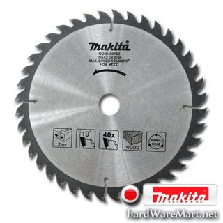 ใบเลื่อยวงเดือน 7" x 40T ตัดไม้ MAKITA B-17061 saw blades