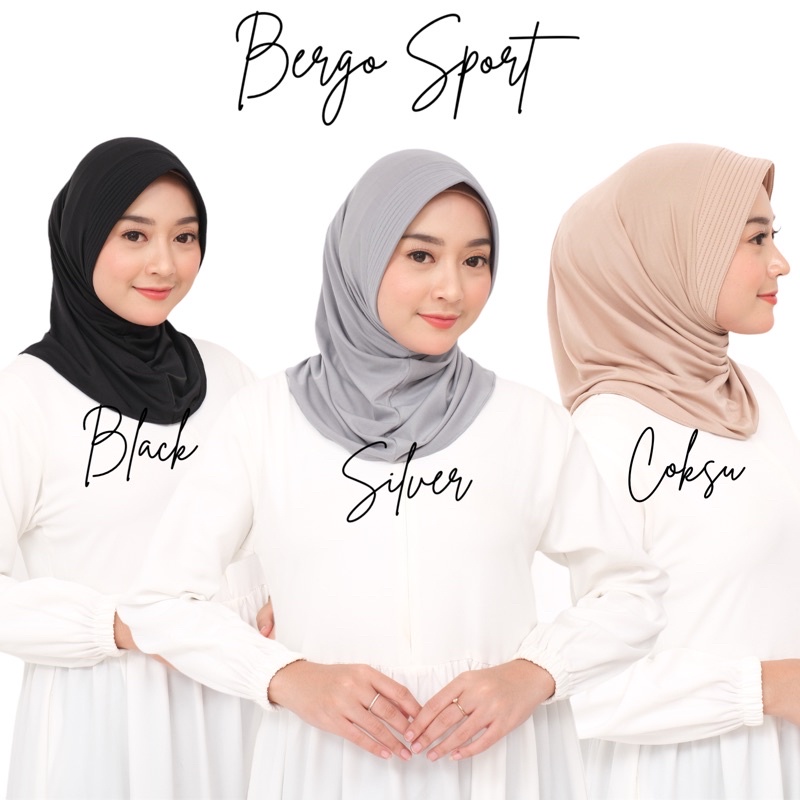 Sport Hijab / Lycra Sports Hijab / Sport Bergo