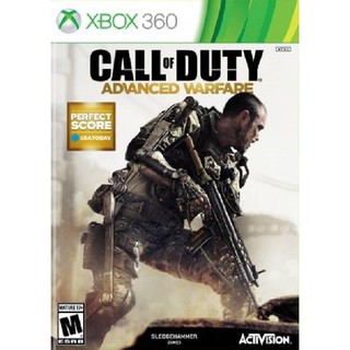 แผ่น XBOX 360 Call of Duty Advanced Warfare (มี2แผ่น) ใช้กับเครื่องที่แปลงระบบ JTAG/RGH